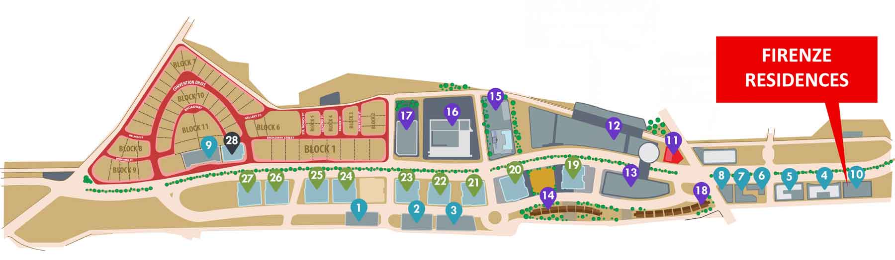 Iloilo Business Park Map